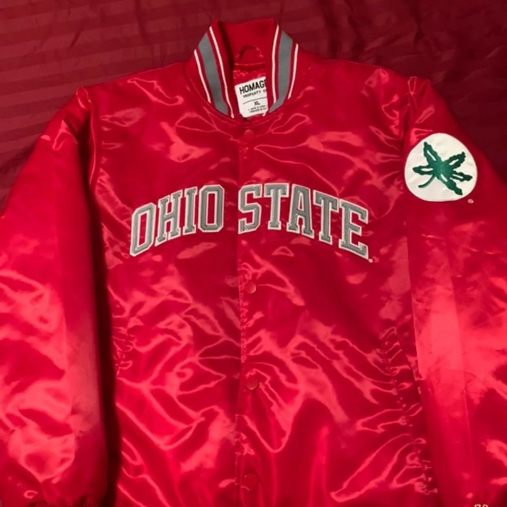 Men’s Homage Ohio state Buckeyes jacket XL